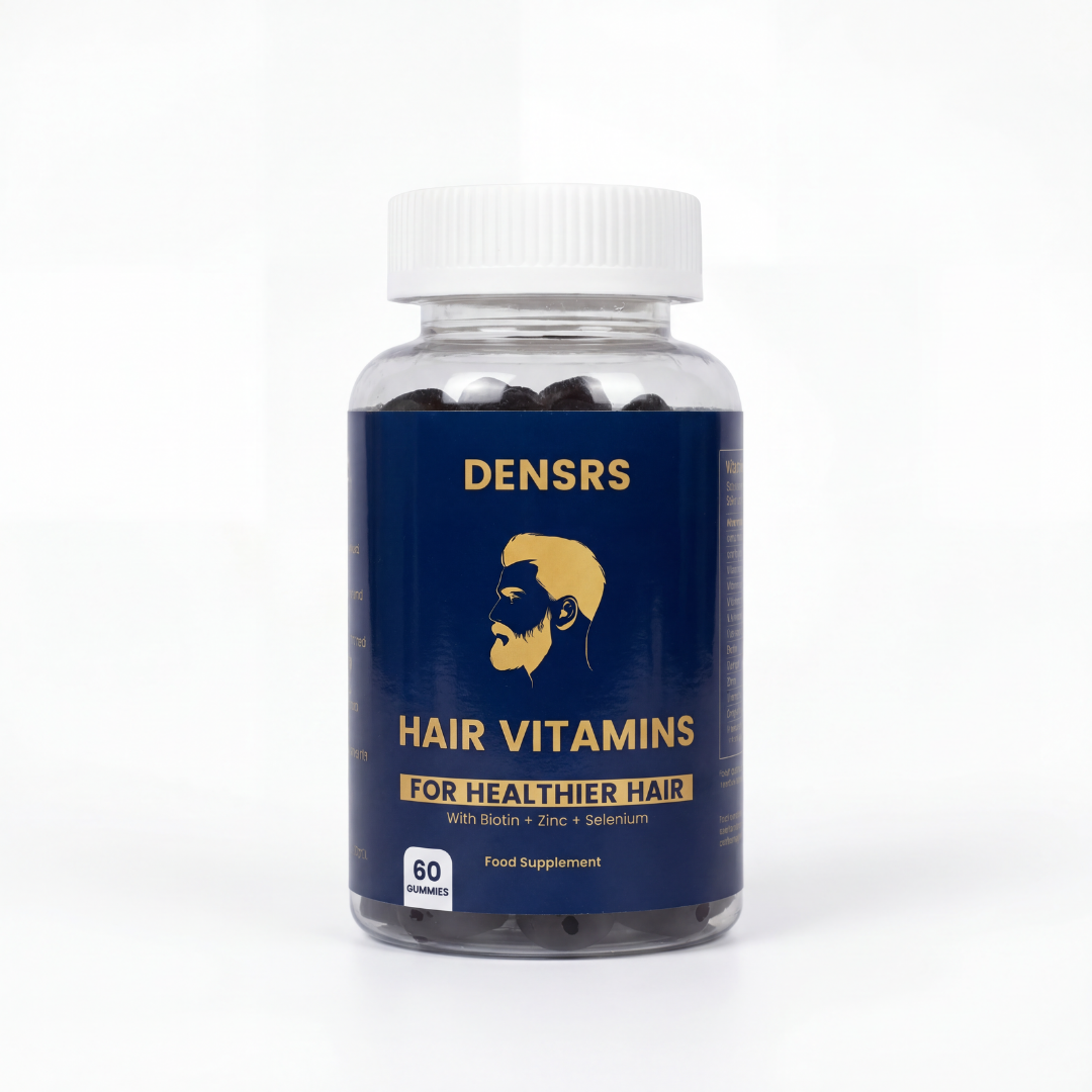 Densrs Hair Vitamins Gummies (60 Gummies) Watermelon Flavour