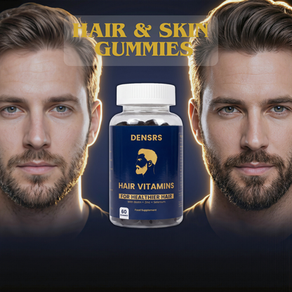 Densrs Hair Vitamins Gummies (60 Gummies) Watermelon Flavour