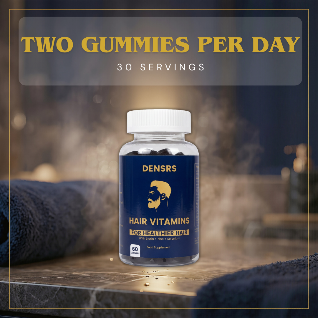Densrs Hair Vitamins Gummies (60 Gummies) Watermelon Flavour