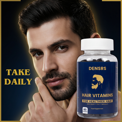 Densrs Hair Vitamins Gummies (60 Gummies) Watermelon Flavour